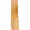 Ekena Millwork Portland Rough Sawn Timber Gable Bracket, Western Red Cedar, 36"W x 16"H x 4"D x 6"F, 11/12 Pitch GBW036X16X0406POR00RWR - alternate 2